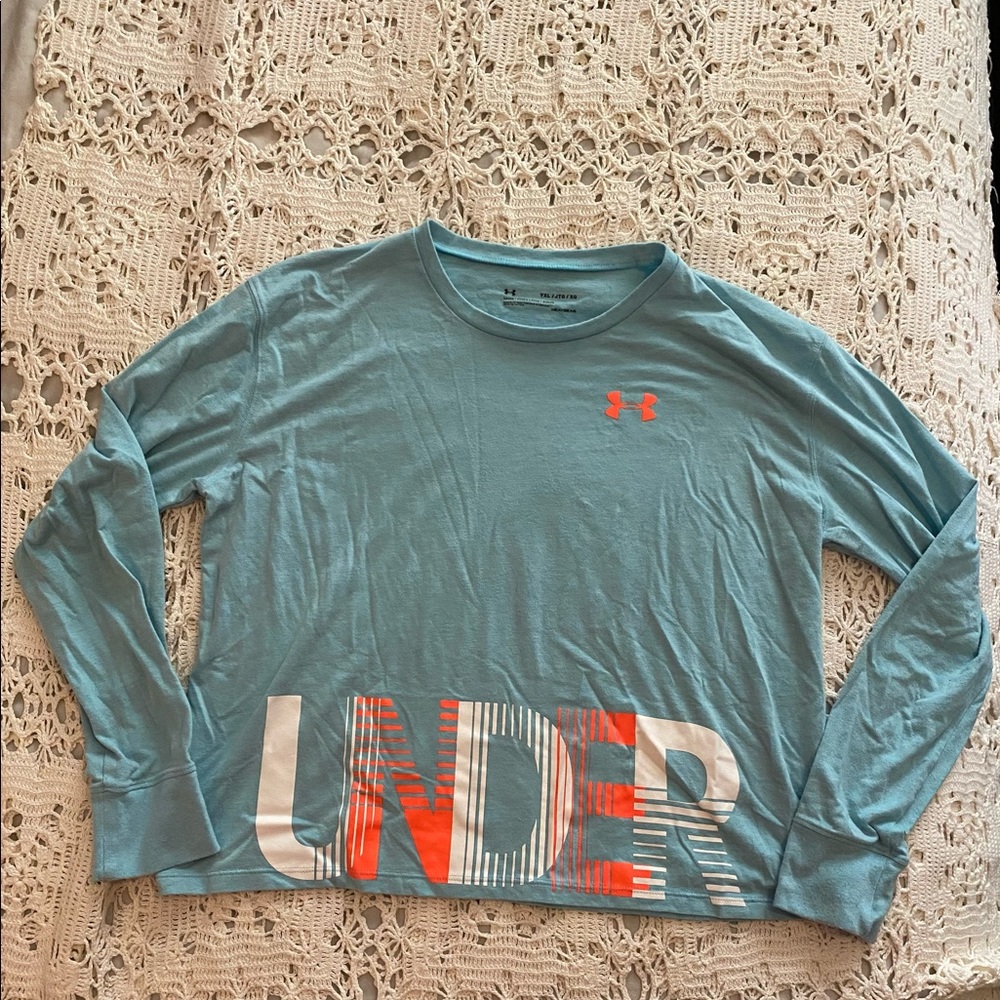 Under Armour Ling Sleeve Crop Top
